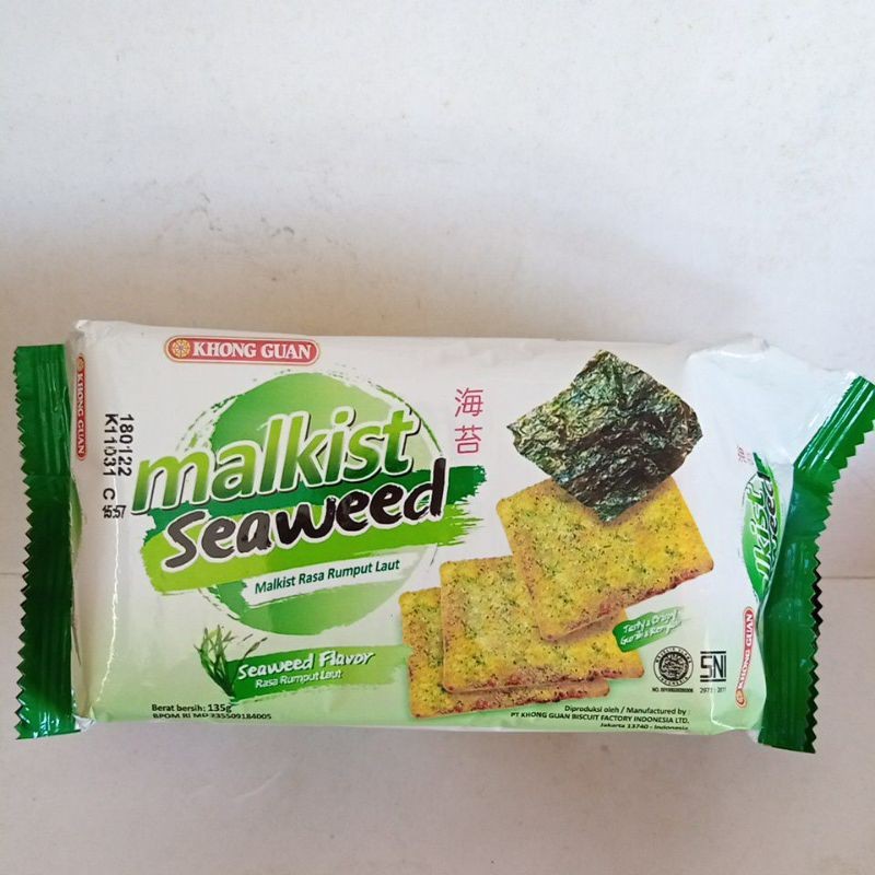 

Khong Guan Malkist Seaweed 135 Gram