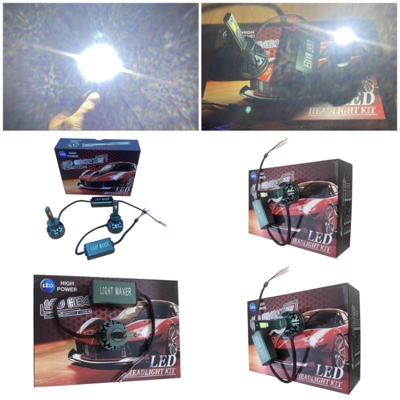 Lampu Utama LED H1 Lampu Led Mobil H1 Hid Projie H1 P2 Light Maker 45 Watt