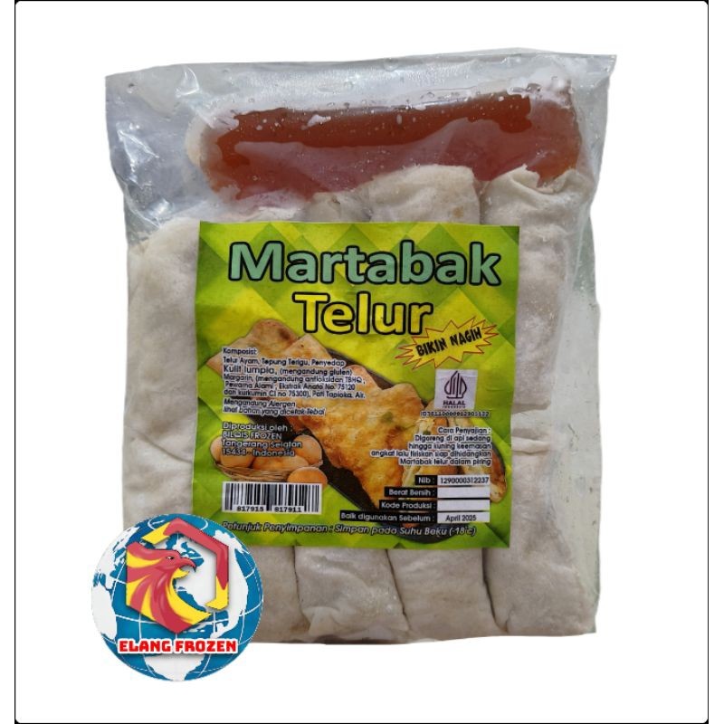 

Martabak Telur isi 10 Include Saus Cocol Halal