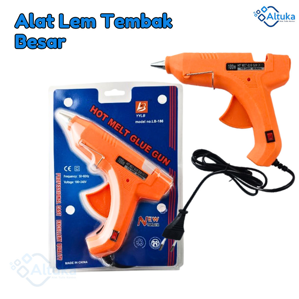 

Hot Melt Glue Gun / Glue Gun / Alat Lem Tembak Besar dengan ON/OFF YYLB