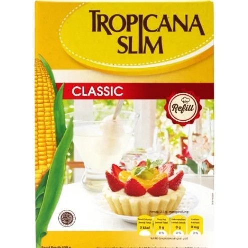 

Tropicana Slim Classic Refill 500gr