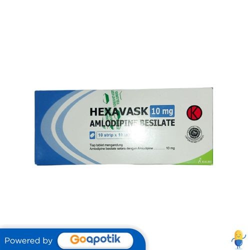 Hexavask 10 Mg Box 100 Tablet