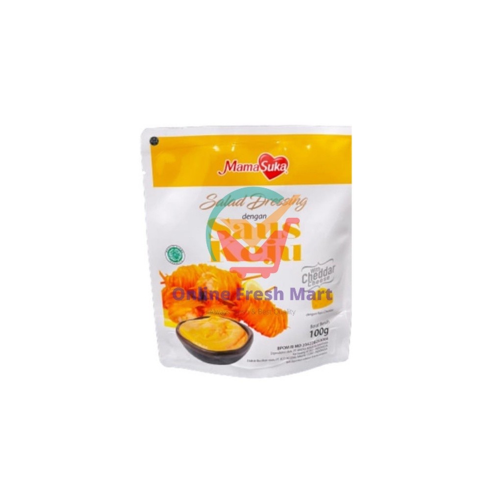 

Mamasuka Cheesy Mayonaise Salad Dressing Saus Keju 100g - Fasyanita Denpasar