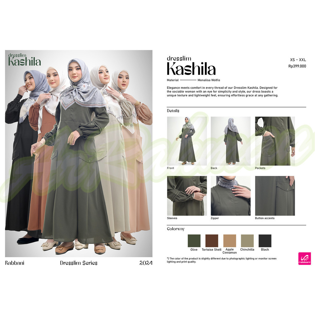 DISKON RABBANI - Dresslim Kashila Rabbani | gamis rabbani | gamis polos rabbani | gamis | dress rabb