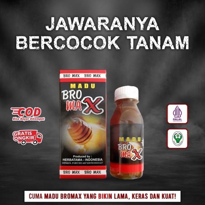 

Madu Bromax Ukuran 175gr Madu Alami Madu Pria Perkasa Lebih Ampuh