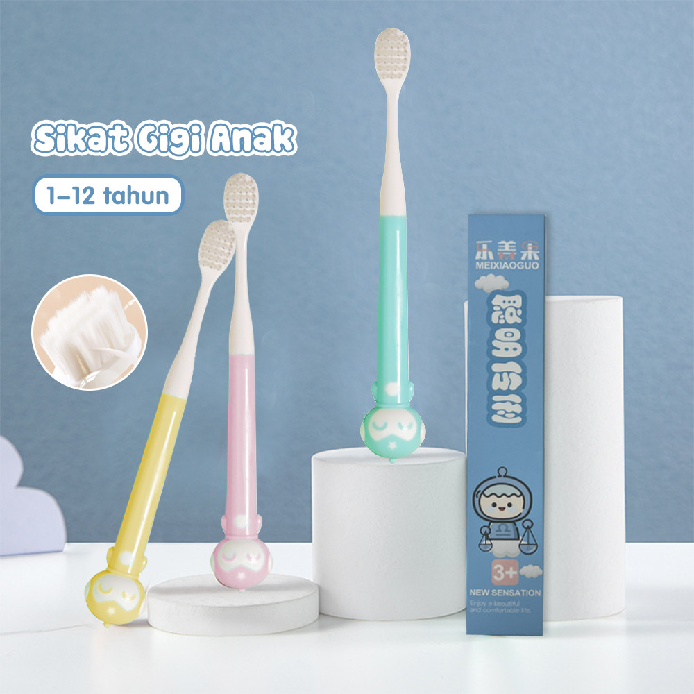 Victoky Sikat Gigi Anak Lembut / Gosok Gigi Anak Kartun 3