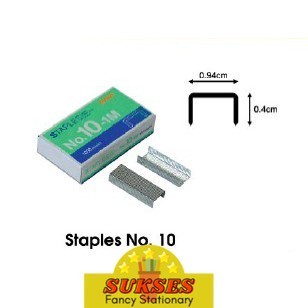 

Staples Isi Stapler 1 box besar Refill Stapler Joyko No. 10-1M/10N (kotak hijau)