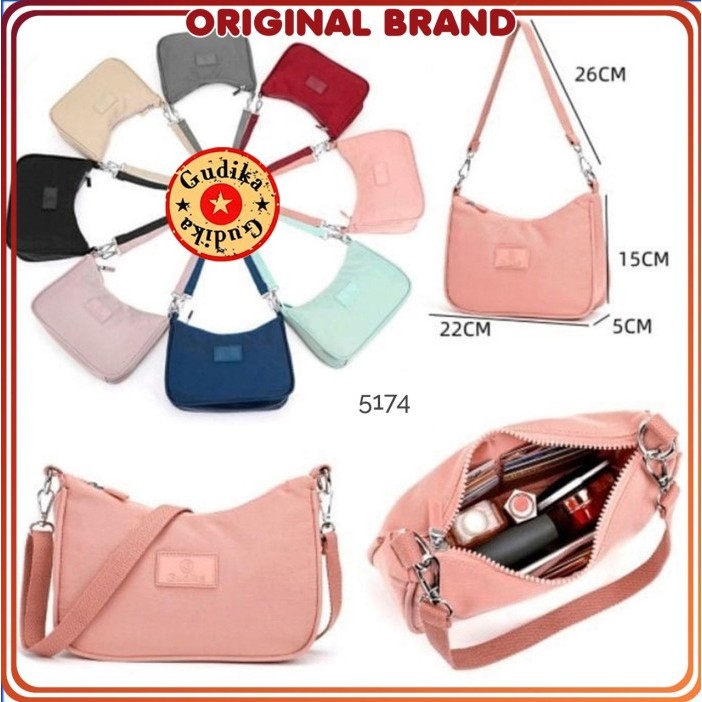 PROMO - BISA COD GUDIKA bag  5174 tas wanita/tas selempang wanita - mint
