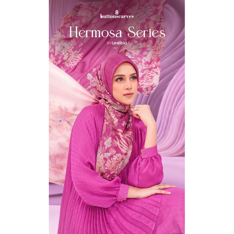 Hermosa Series Scarf Voal Buttonscarves BS Bslady Store