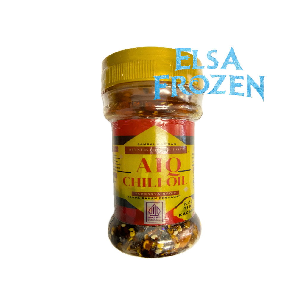 

AIQ CHILI OIL RASA TERI KACANG 150ML / MINYAK CABAI HALAL