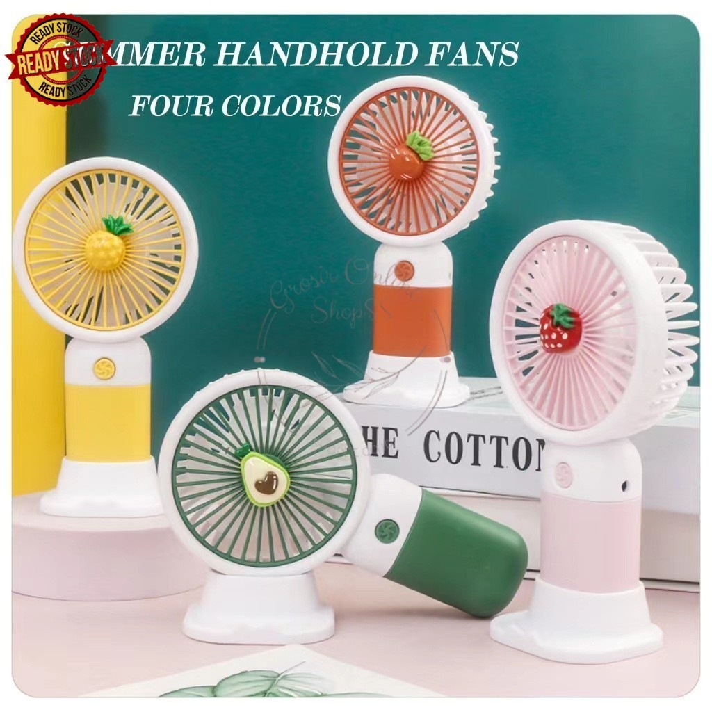 

GOS-E408-Motif Buah Kipas Angin Genggam Mini Portable