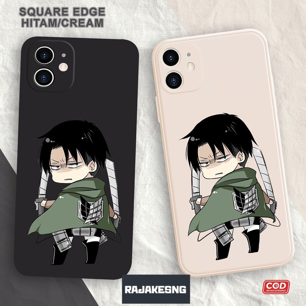 Case Levi AOT MP264 Oppo A5S A55 A17 A16 A16K A57 A12 A3S A15 A1K A52 A53 A74 A76 F1S F11 RENO 4 5 6
