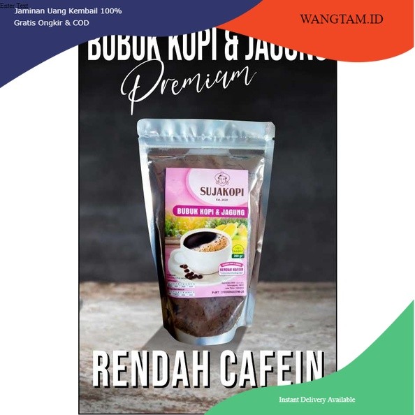 

kopi bubuk khas desa 500gr- sujakopi -bubuk robusta blend jagung