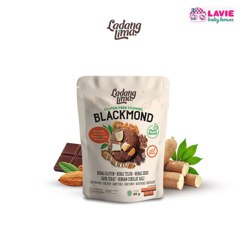 

LADANG LIMA Blackmond Mini Bites Cookies 80g