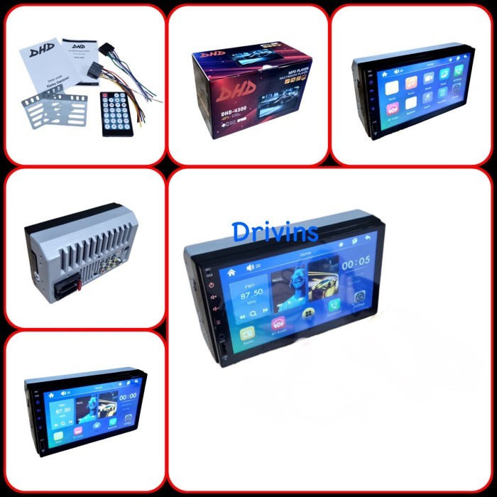 Cheval TV MOBIL HEADUNIT DOUBLEDIN UNIVERSAL MP5 DHD-4300 BODY PANJANG - HEAD UNIT