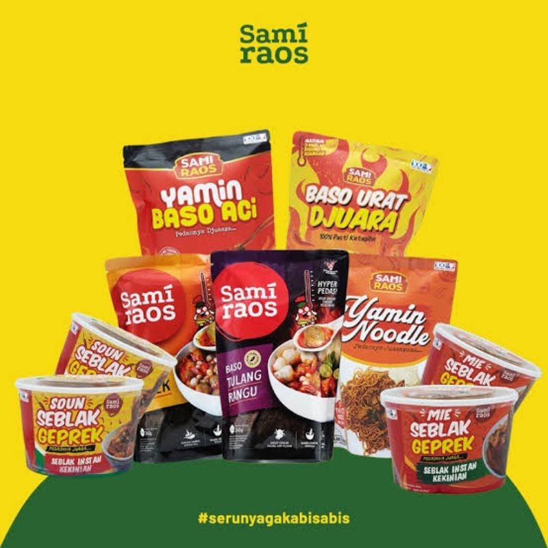 

Samiraos Geprek Baso Aci Pedas Juara Baso Tulang Rangu Sami Raos yamin nodle urat soun seblak jadul baso aci originalMSDMas Shop
