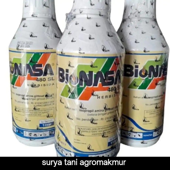 BIONASA 1 LITER HERBISIDA SISTEMIK 480ML RACUN RUMPUT