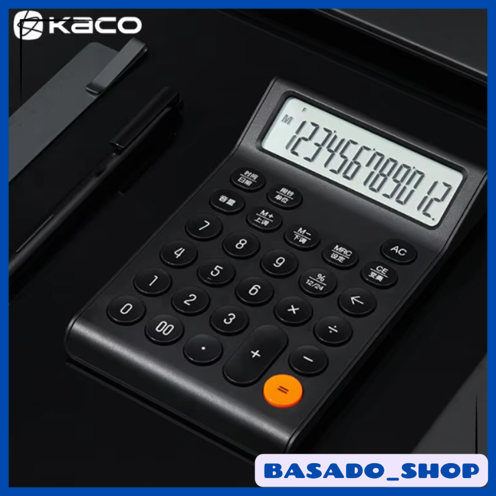 

KACO MATE Calculator Kalkulator 12 Digit Large Screen Battery - K1429