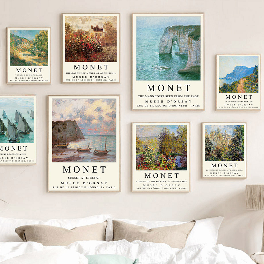 

Van Gogh Abstract Landscape Prints and Posters Great Work The Starry Night Canvas Painting Decorations for Living Room Wall Art