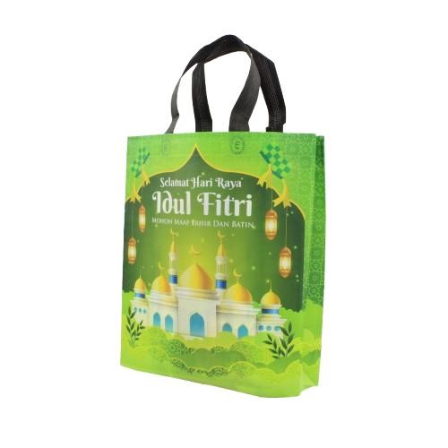 

TERLARIS! Tas Kain Idul Fitri 41x30x8cm - Hijau