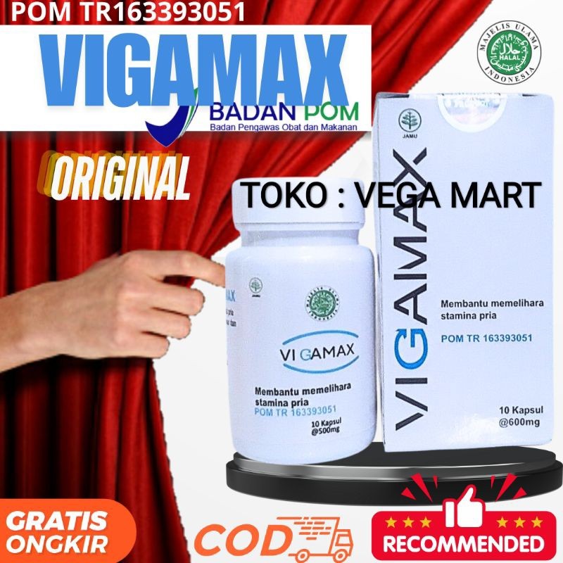ORIGINAL 100% Obat Kuat VIGAMAX Kapsul Original 100% Bpom