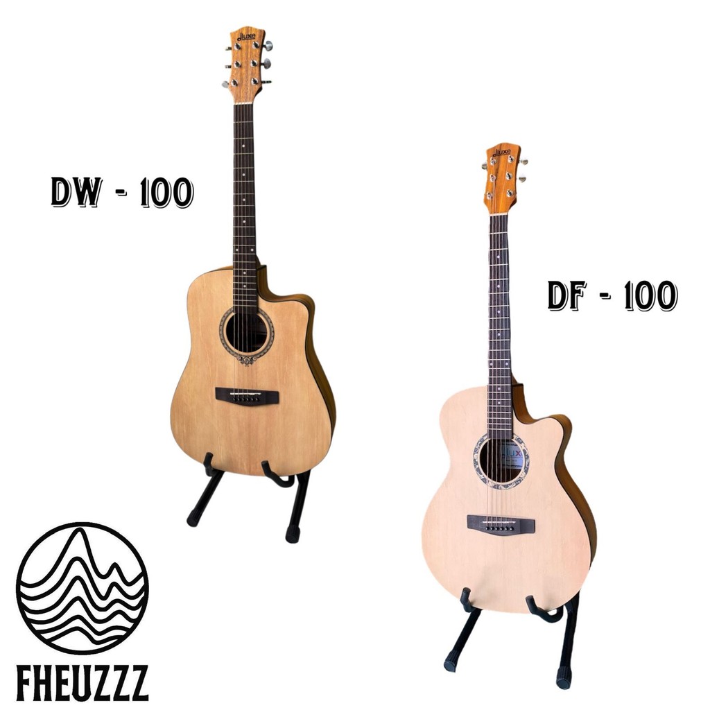 Gitar Akustik Guitar Acoustic Original Dluxe DW - 100 dan DF - 100