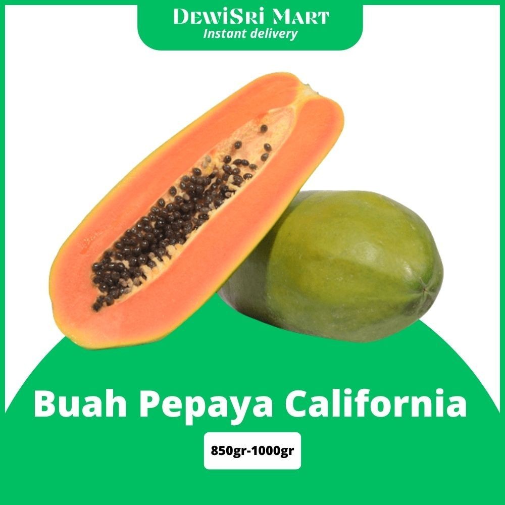 

New Buah Pepaya California 850-1000gr - Dewi Sri MartPremium