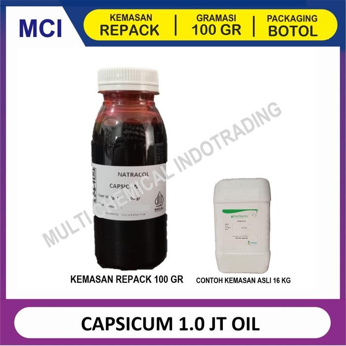 

Capsicum Oleresin - ekstrak cabai / cabe 1.0 jt SHU Oil Soluble-100 gr