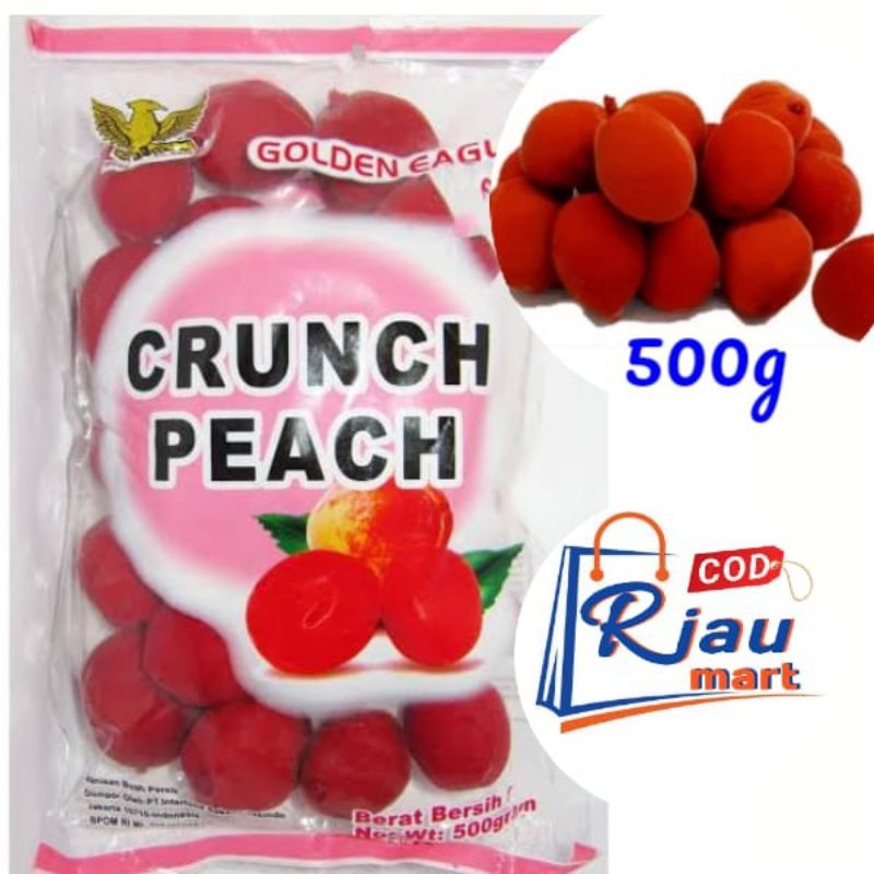 

[oddsolshop] pekanbaru/Manisan Buah Persik Angto Merah 500g