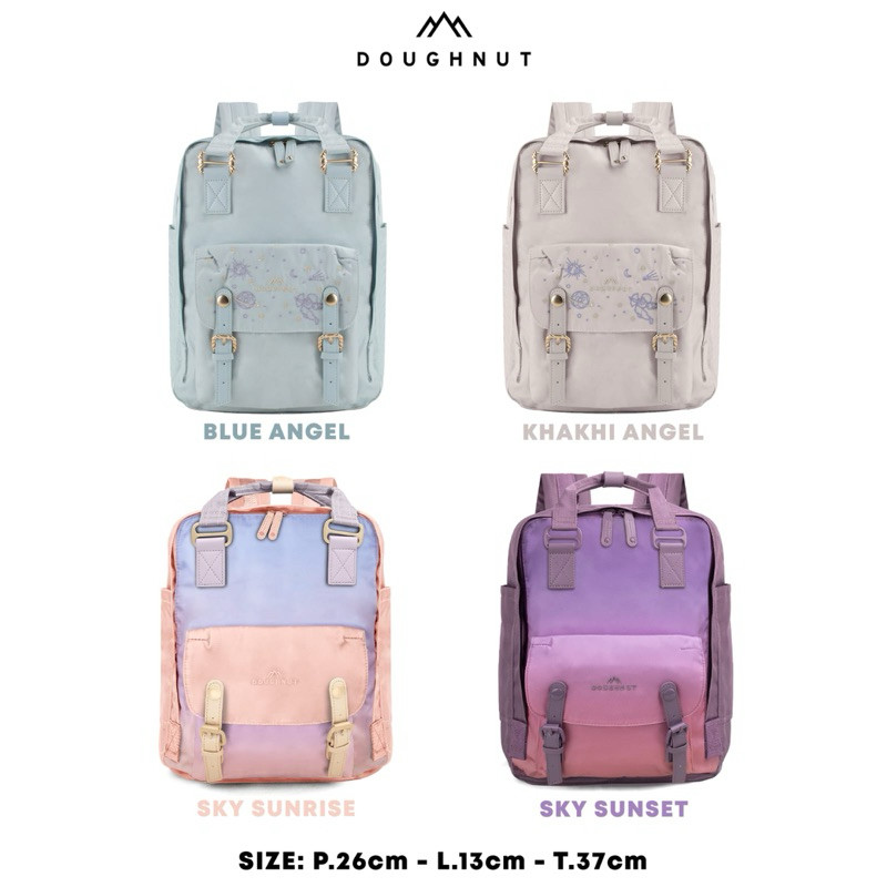 TERMURAH Ransel Doughnut Angel Series Galaxy Dream Embroidery and Sky Series Size Large / Backpack B