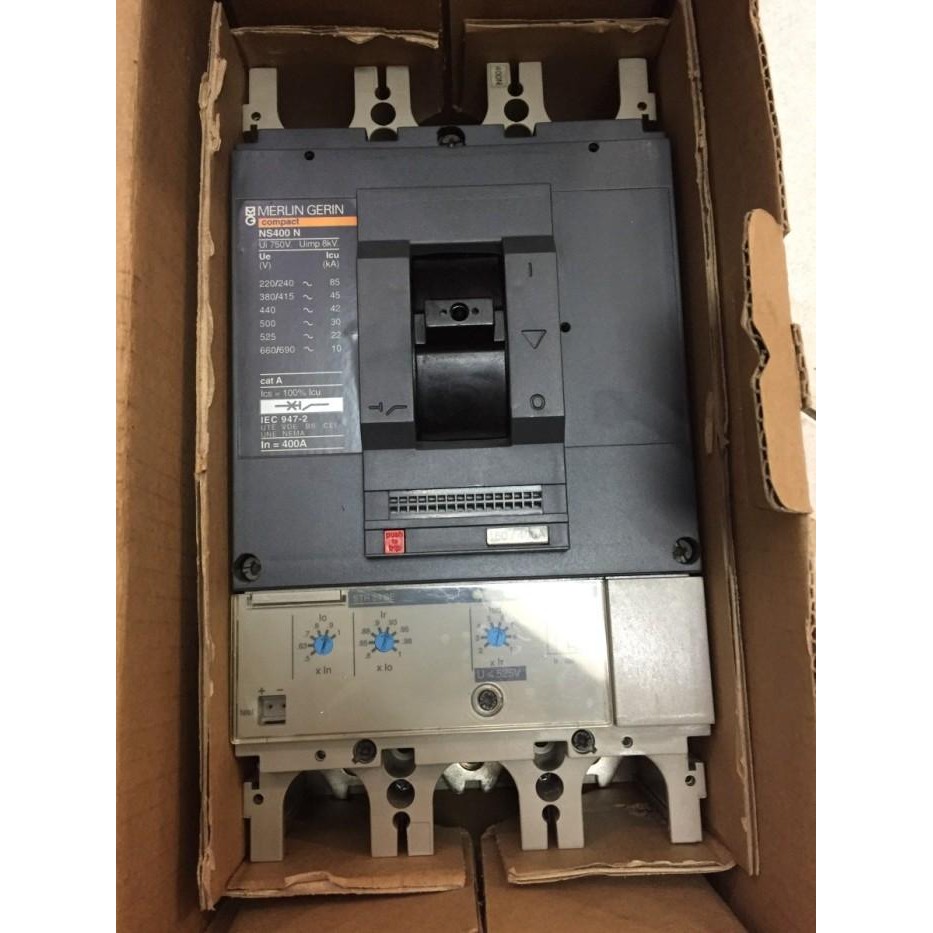 MCCB MERLIN GERLIN (MG) NS400N 3P 400A NS400N 50KA 160/400