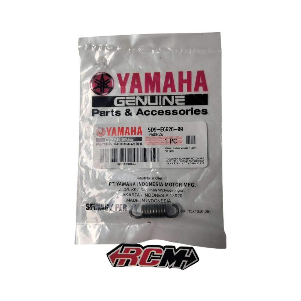 5D9-E6626-00 SPRING CLUTCH PER PIT KOPLING COUPLING KAMPAS GANDA VEGA RR R R ZR Z R JUPITER Z Z1 Z 1