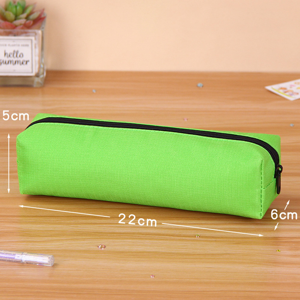 

Simple Cute Pencil Case With Mesh Multilayer Pen Bag Student Stationery Bag Large Capacity Portable Pen Pouch For School Office