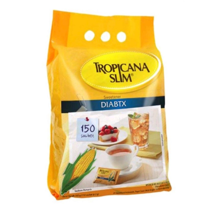 

new offer Tropicana Slim Sweetener Diabtx 150 Sachet - Gula untuk Diabetes