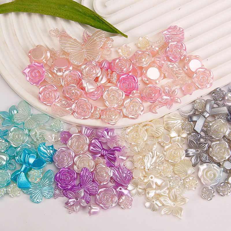 

hiasan payet aksesoris aksesoris busur barok mimpi manis busur diy bahan buatan tangan untuk stiker guka, untuk casing ponsel DIY, untuk paku