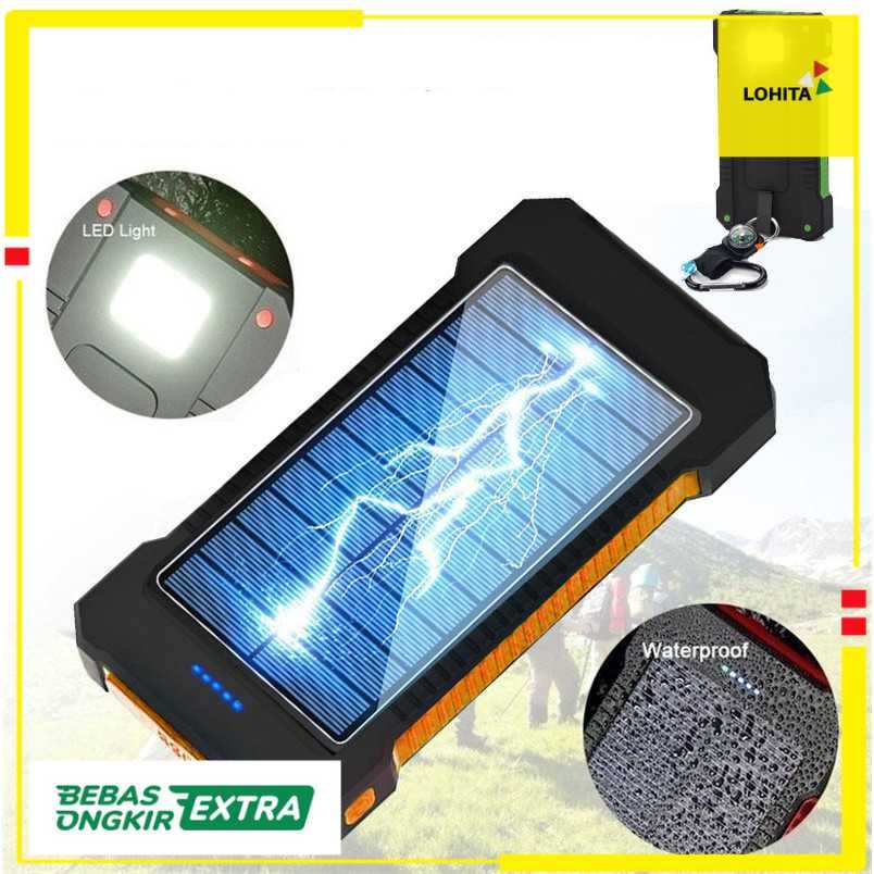 Powerbank Kapasitas Besar 10000mAh Power Bank Mini Kecil Slim Pengisi Daya Charger Fast Charging Pen