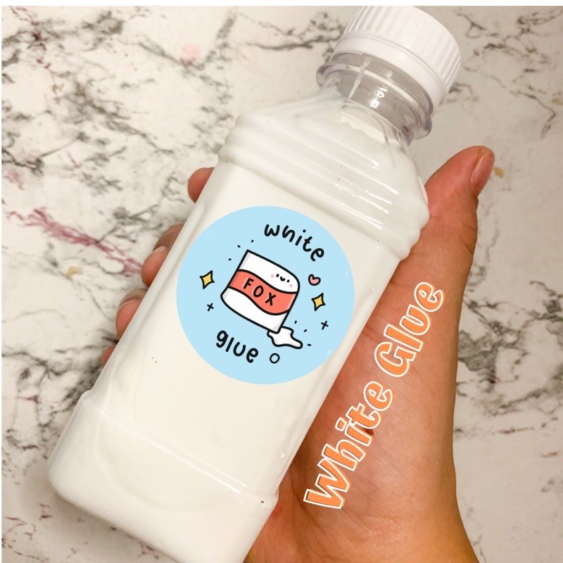

_& MuRaH &_ WHITE GLUE 250 ML BY SLIME BINTARO || LEM UNTUK MEMBUAT SLIME Hnb6