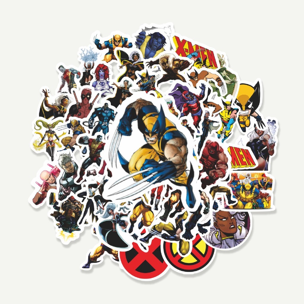 

Sticker Pack Sticker Kartun X-Men Sticker | Sticker TUMBLR | Stiker LAPTOP KOPER HELM