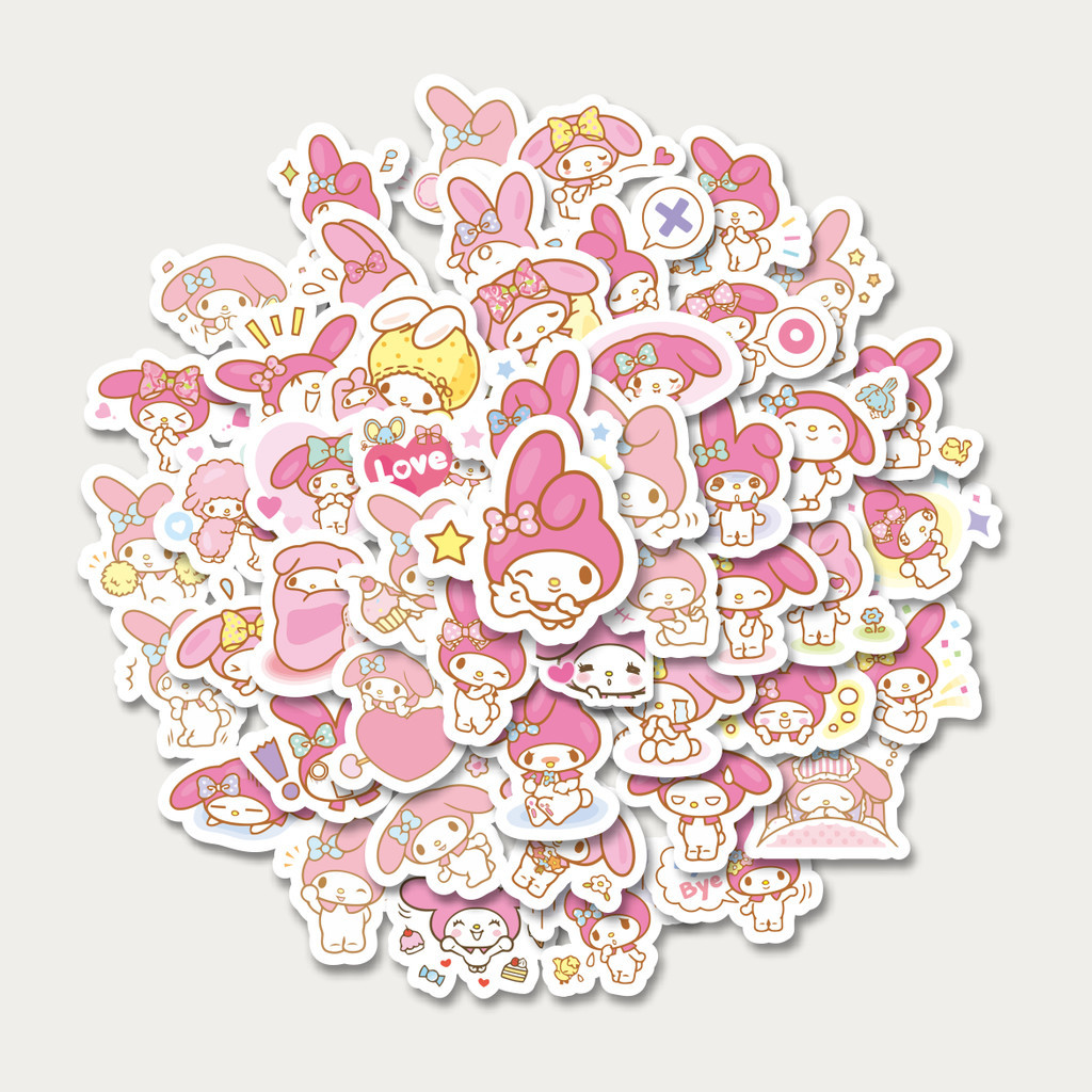 

Sticker Pack Stiker Kartun Melody Versi 2 | Sticker TUMBLR | Stiker LAPTOP KOPER HELM