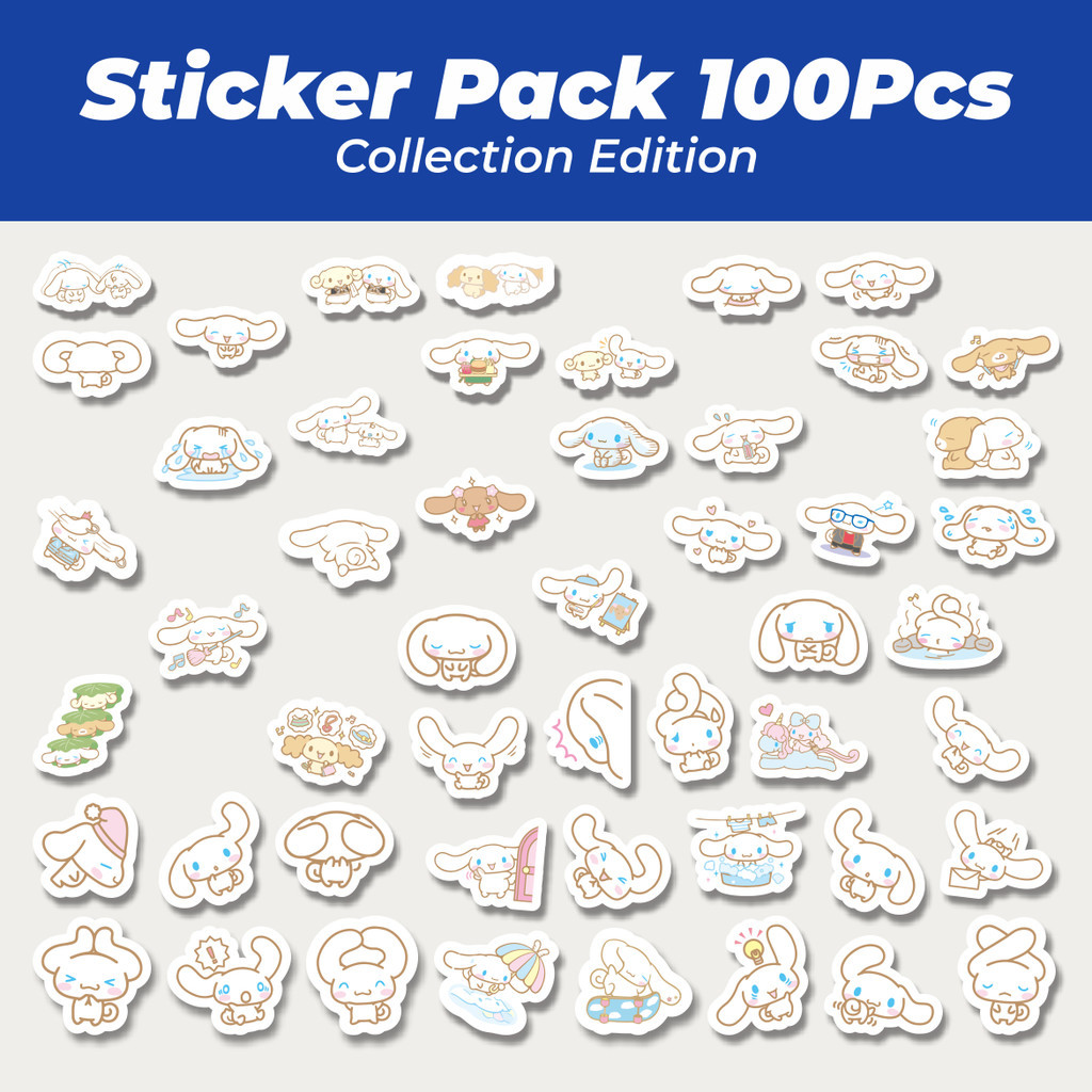 

Hot Stiker Kartun Cinamonroll Versi 2 Lucu Anti Air Stikers Berperekat Waterproof Sticker Decal Buat Motor Helm Buku Journal Koper Casing HP Laptop Botol Minum