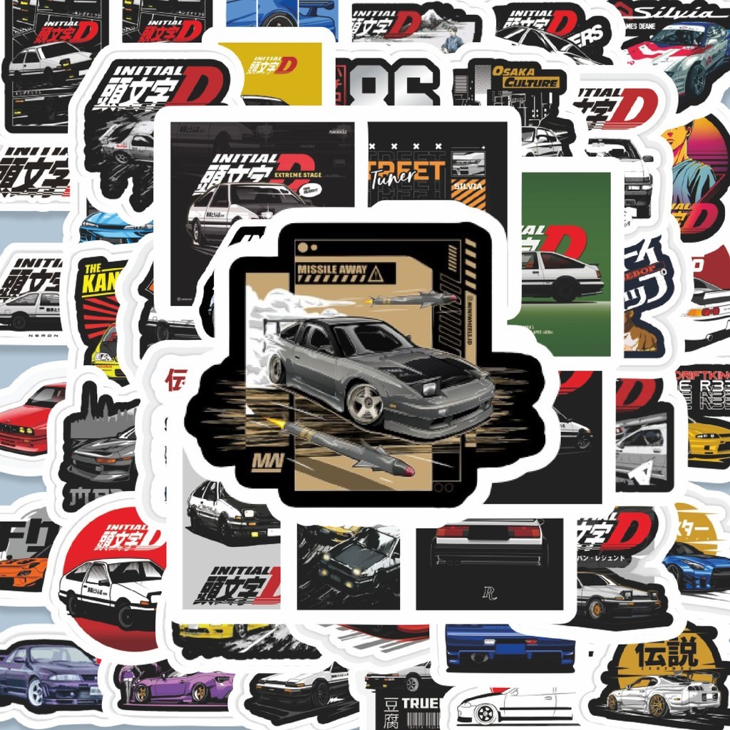 

100PCS Lucu Stiker Mobil Hiasan Stiker Aesthetic Stiker Anti Air Stikers Berperekat Waterproof sticker decal buat Motor Helm Buku Journal Koper Casing HP Laptop Botol Minum Hadiah anak