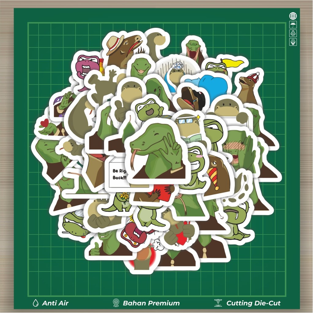 

HOT 50 PCS STIKER Sticker Hewan Komodo Stiker Fashion Cars Decal Dingin Kartu Album Custom Vinyl Anti Air- Sticker Aesthetic Buku Journal Koper Casing HP Tablet Laptop Helm Motor Botol Minum