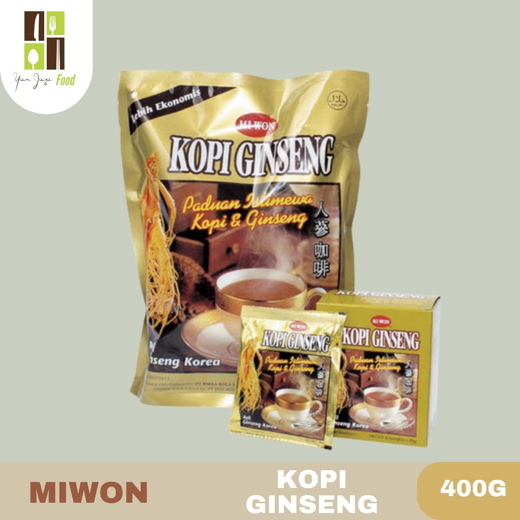 

MamaSuka Miwon Kopi Ginseng / Ginseng Korea/ isi 20pcs/ 400G