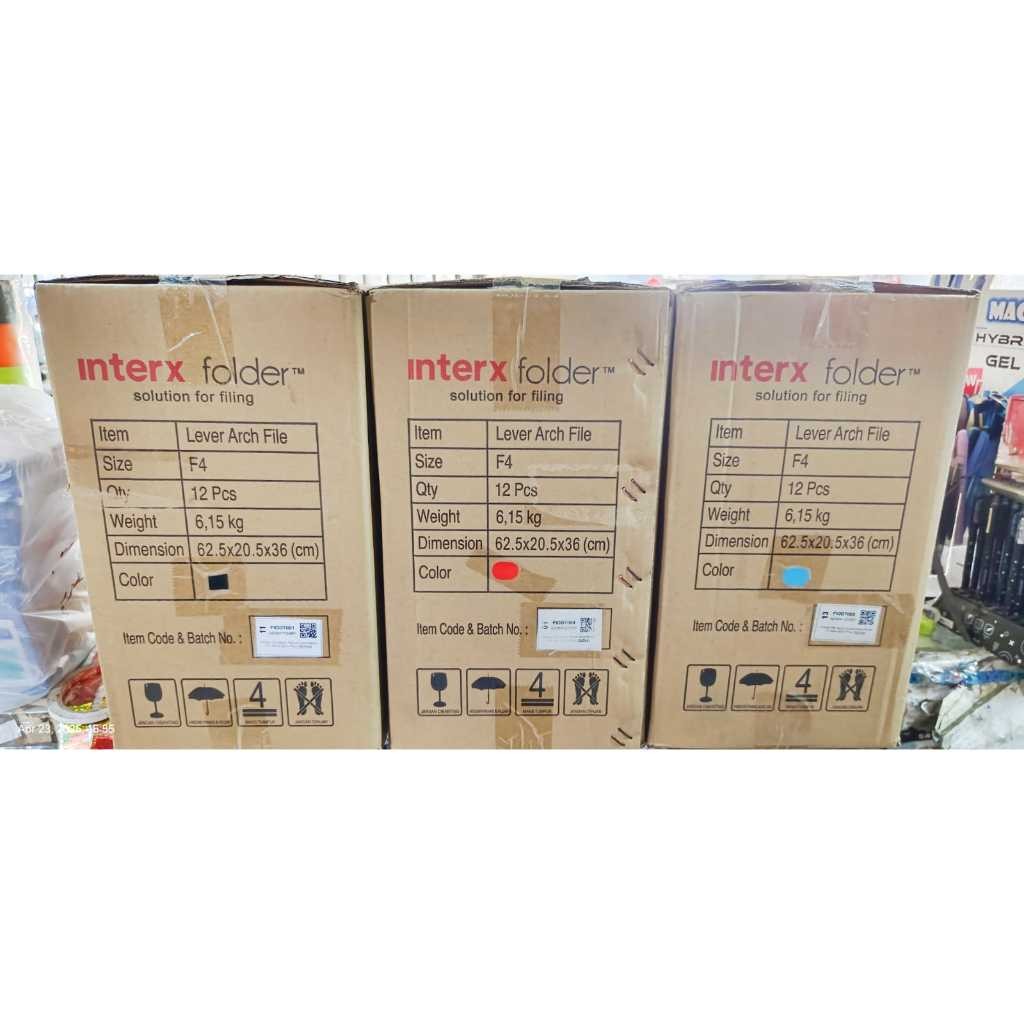 

InterX Ordner Folio Level Arch Spine 7cm (1 DUS isi 12pcs)