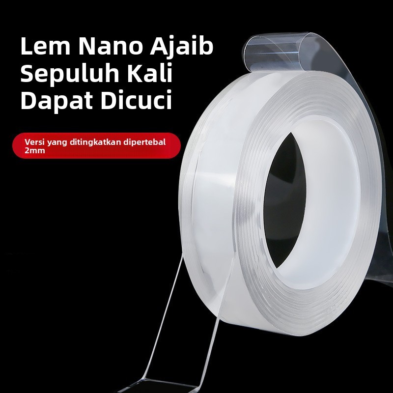 

(3PCS) Pita Nano Akrilik Pita Dua Sisi Tahan Air Tanpa Jejak Tahan Suhu Tinggi Pita Ajaib yang Dapat Dicuci Daya Rekat Tinggi