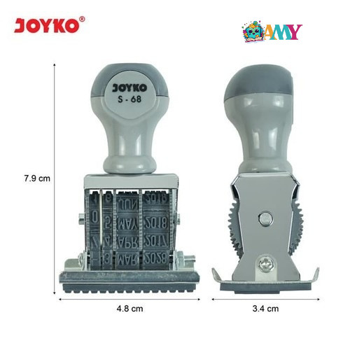 

(1BIJI) JOYKO STEMPEL S68 ( LUNAS ) AMY STASIONARY