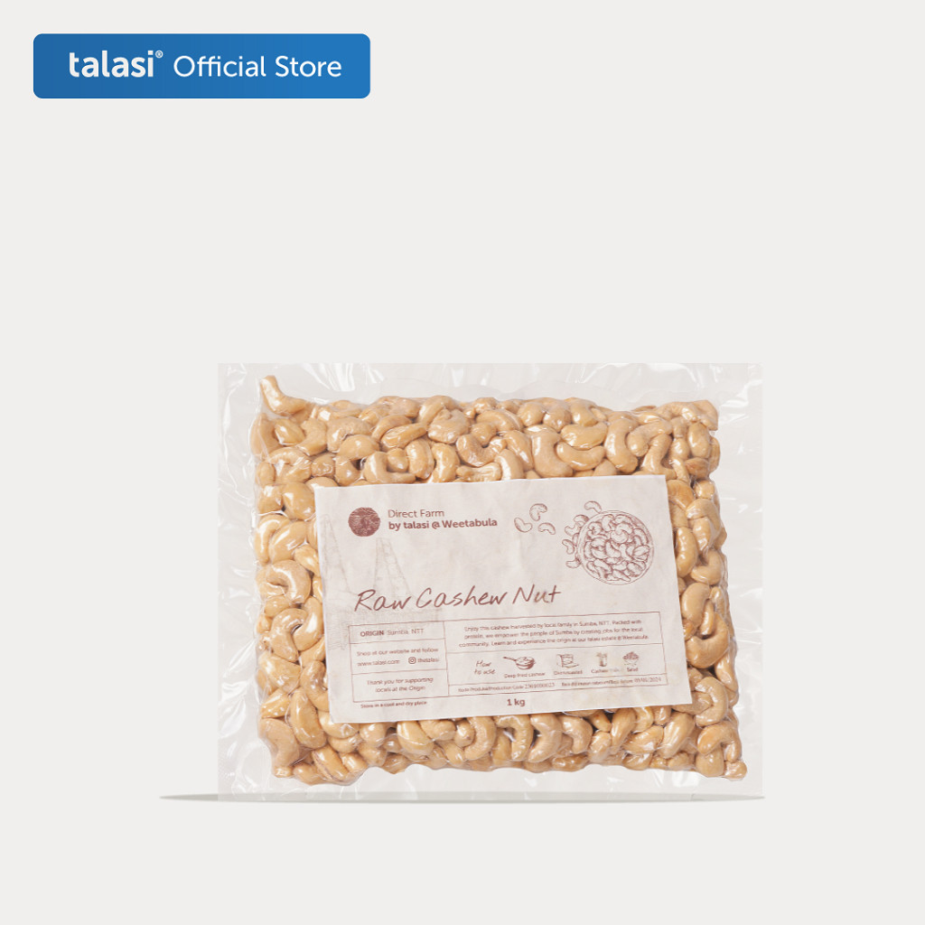 

Raw Cashew - Kacang Mete Mentah Asli Sumba 1000gr