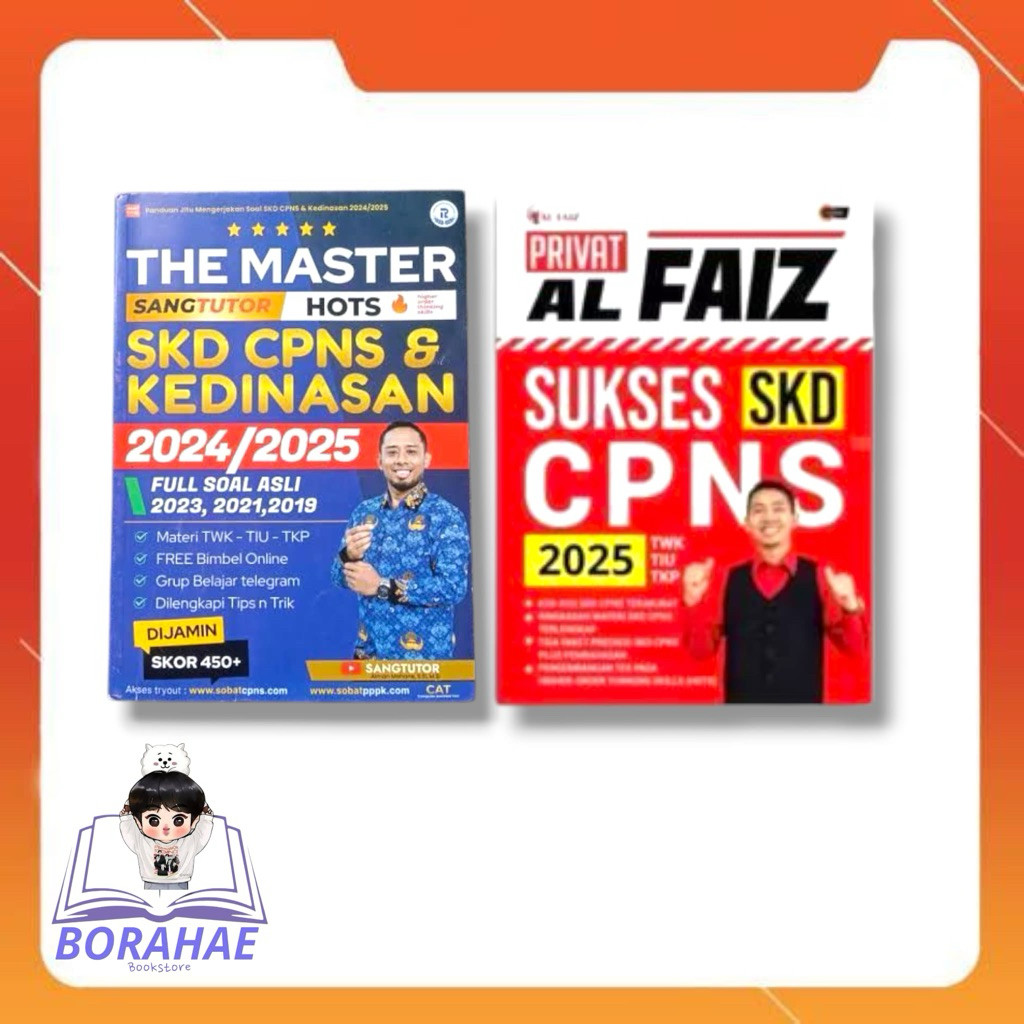 NEW BUKU THE MASTER SANG TUTOR SKD CPNS & KEDINASAN 2024/2025 | AL-FAIZ SUKSES SKD CPNS 2025 PREMIUM