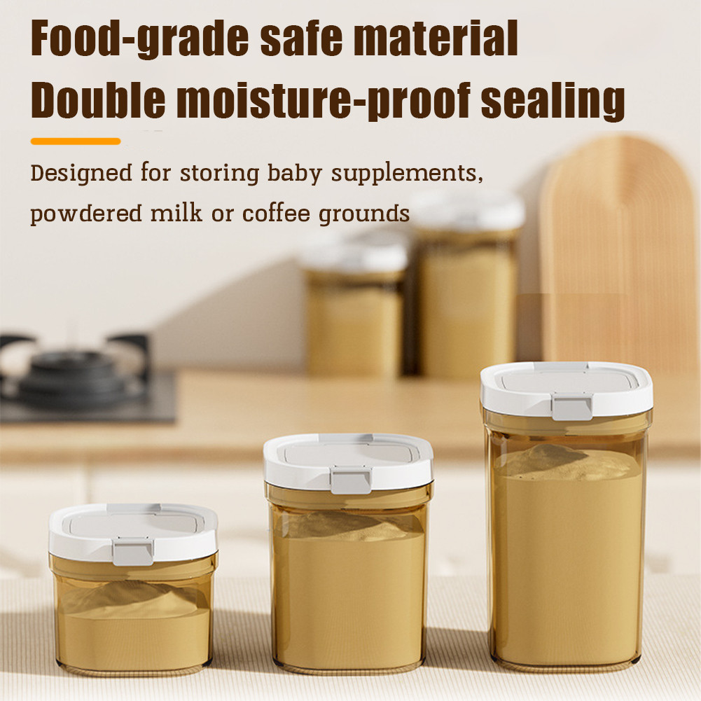 Toples Kotak Susu Bubuk Bayi Container/Toples Susu Bubuk Bayi/Toples Kotak Penyimpanan Makanan/Vacuu