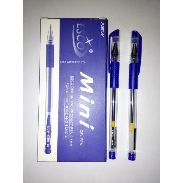 

Pulpen Esco Mini Biru